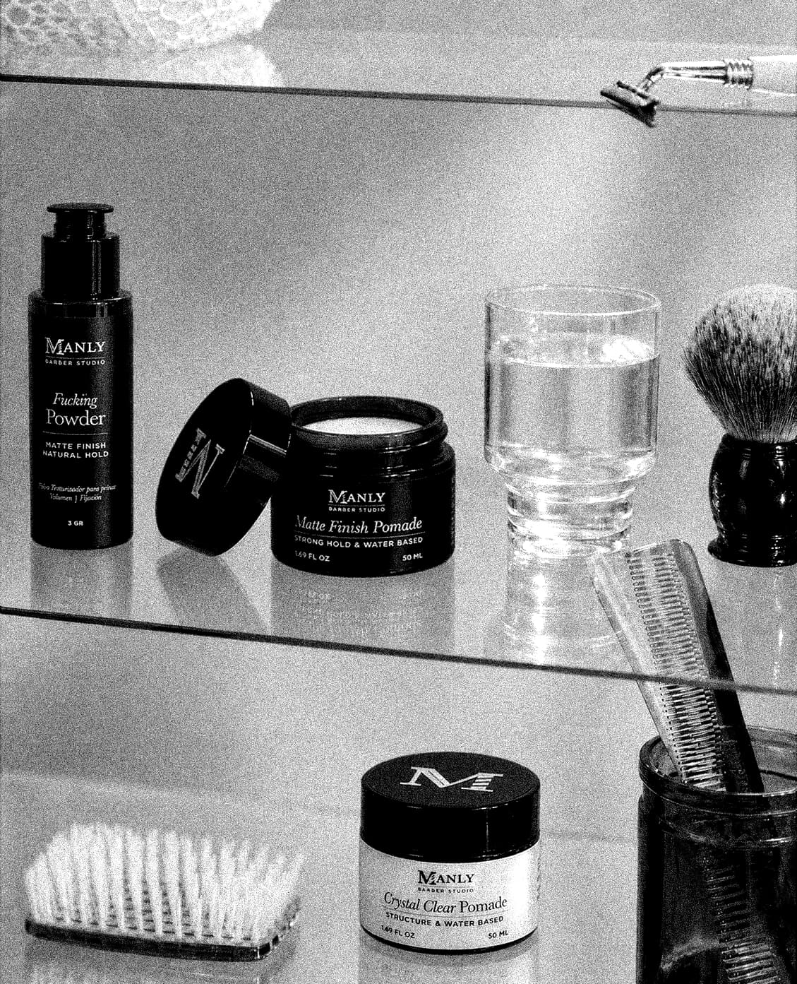 Línea de productos Manly Barber